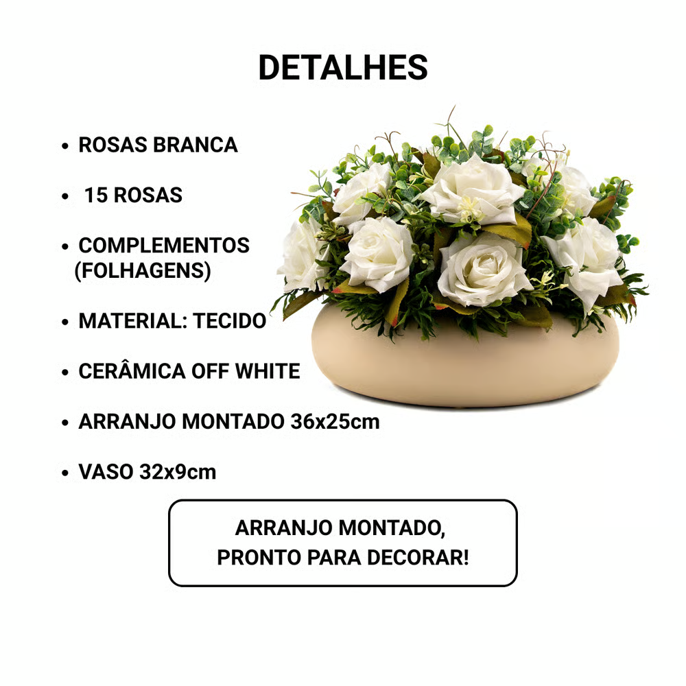 Arranjo de Rosas Escócia Médio