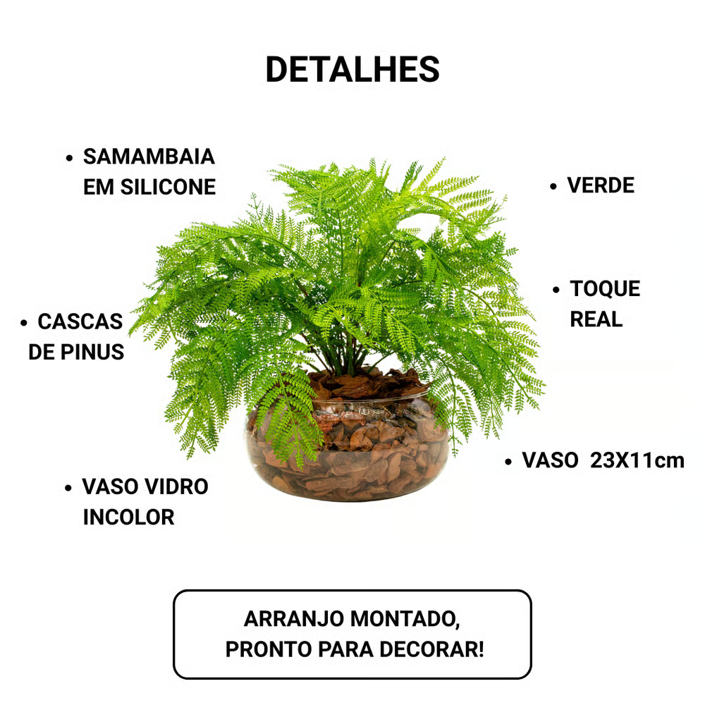 Arranjo Samambaia Turim