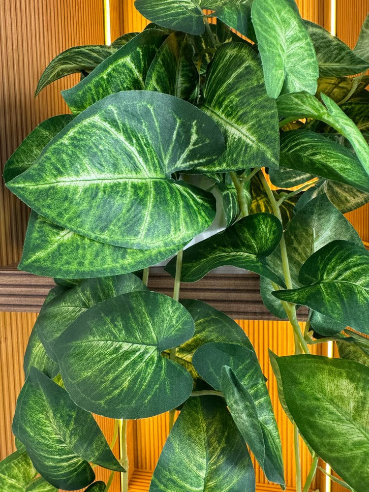 Pendente Verde Folhagens Realista 60cm - Moscou