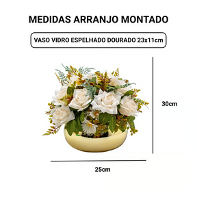 Arranjo de Rosas Veneza
