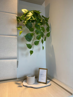 Pendente Verde Folhagens Realista 60cm - Madri